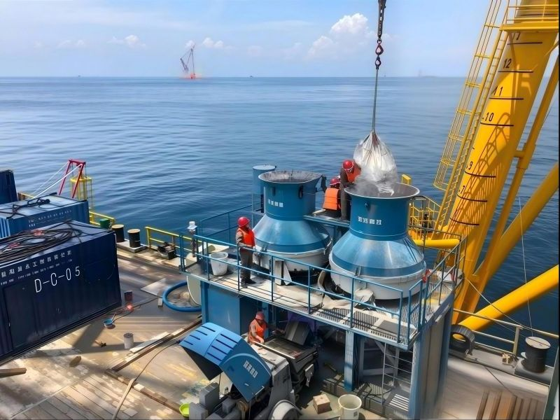 Microspheres for grouting materials in suction cylinders of offshore wind farms - Yanheal 380